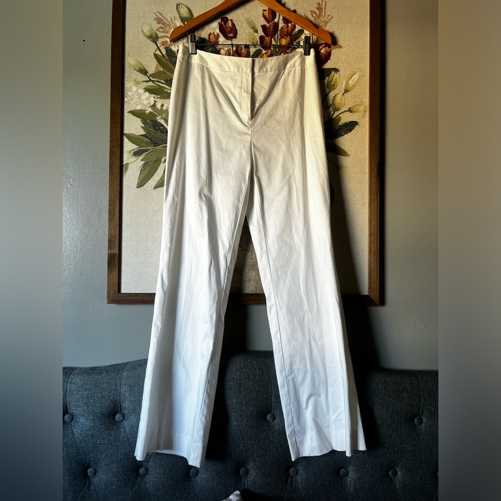 Lafayette 148 New York White Pants